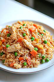 Chicken Fried Rice with Vegetables