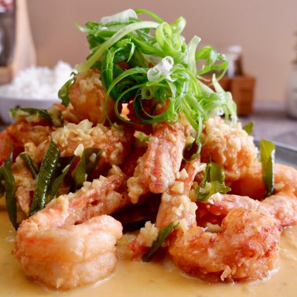 Butter Garlic Prawn in Creamy Sauce